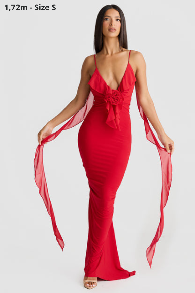 ANNA-Vestido largo
