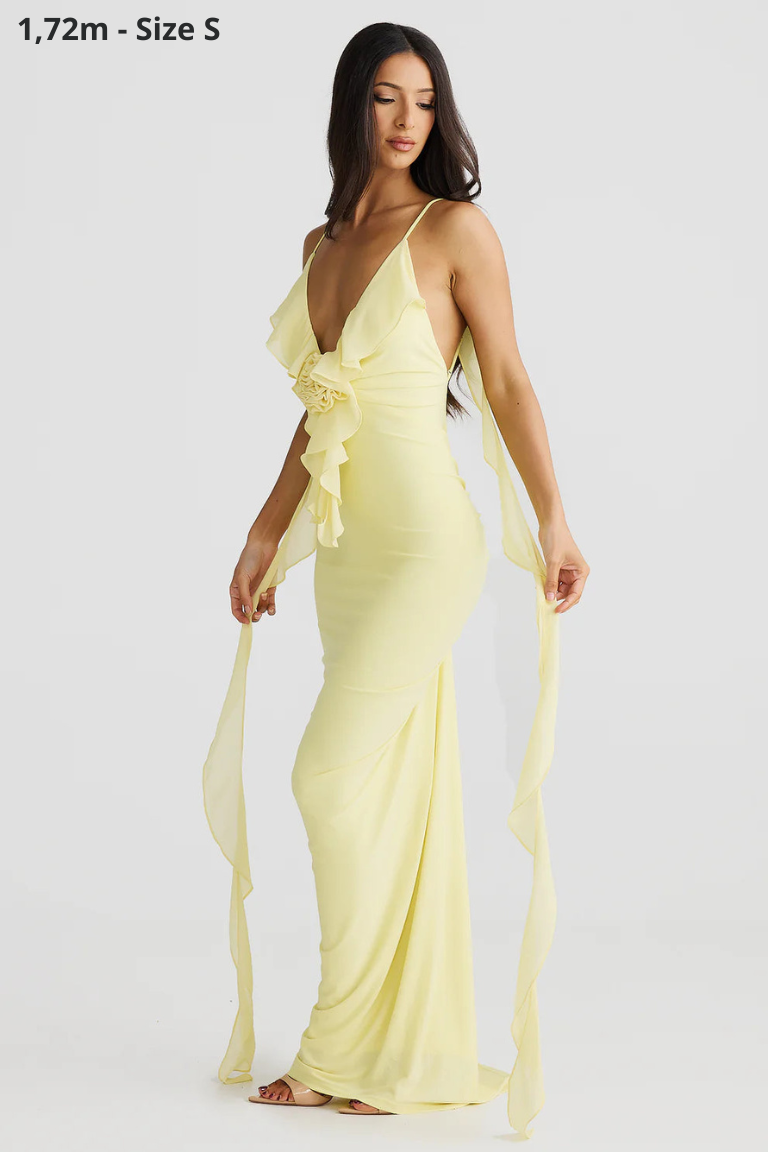 ANNA-Vestido largo