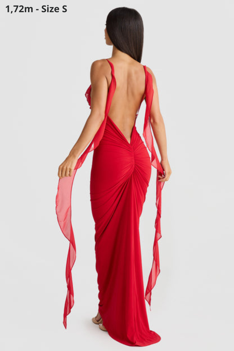 ANNA-Vestido largo