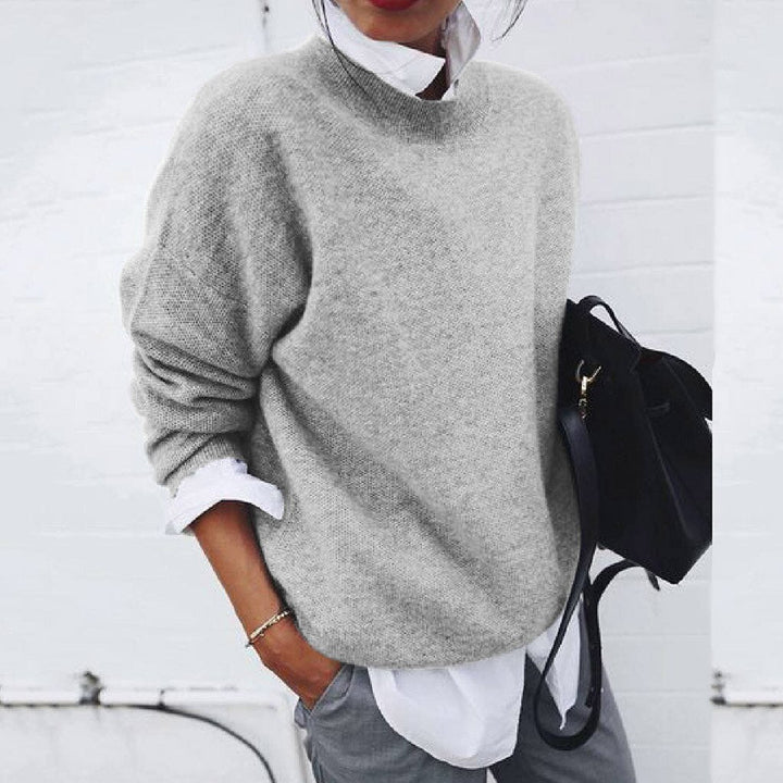Jersey Mujer Adelius - Jersey de Cachemira Suave y Cálido