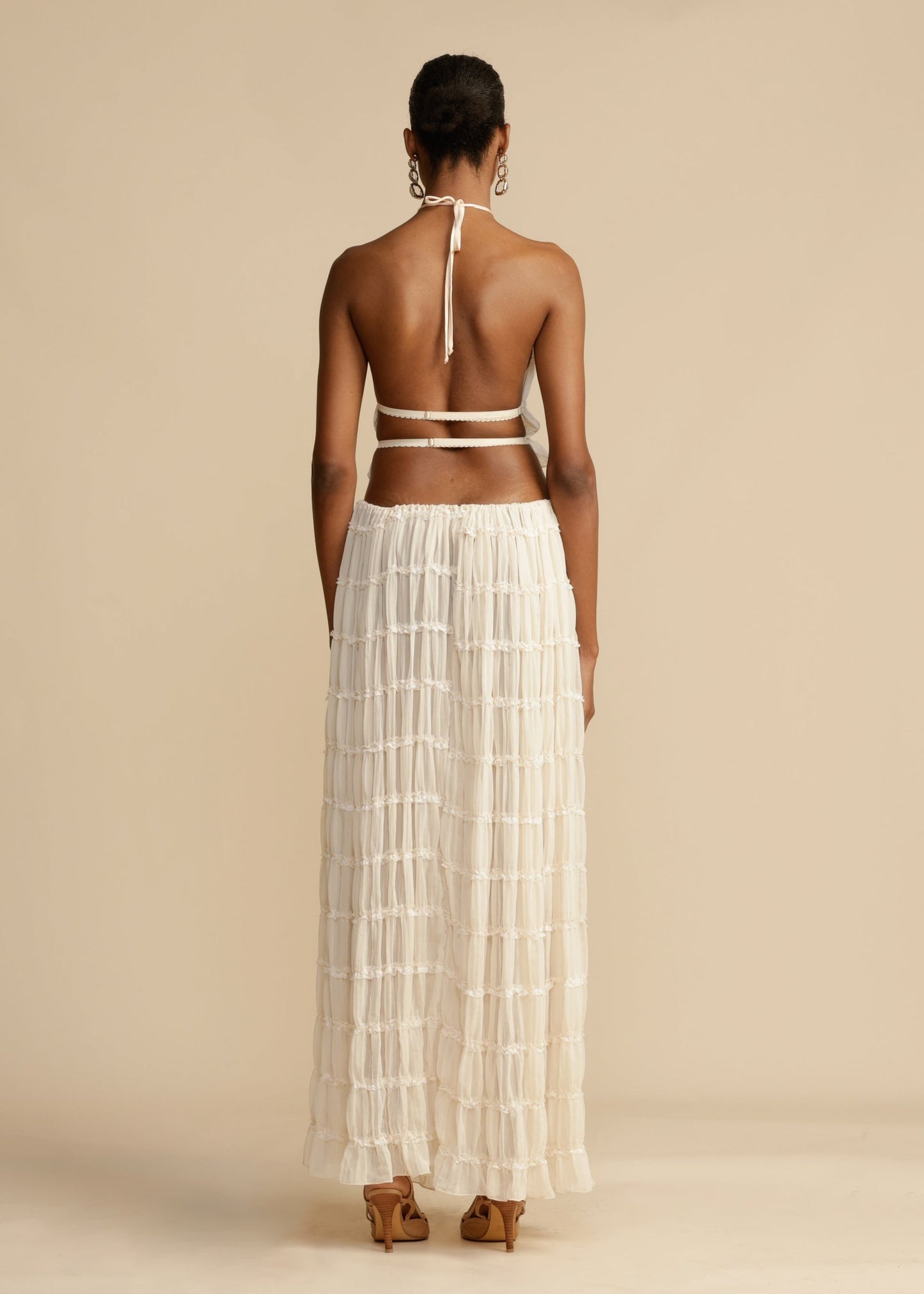 Conjunto de Top Halter y Falda Juliette