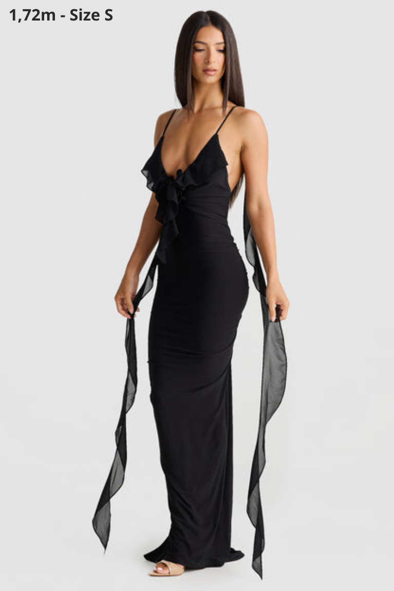 ANNA-Vestido largo