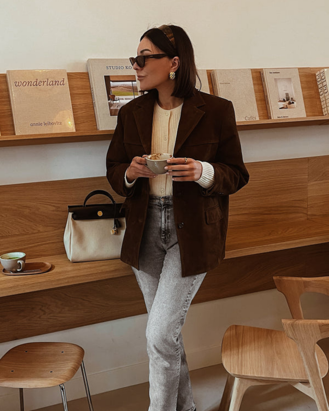 Clara - Blazer de ante