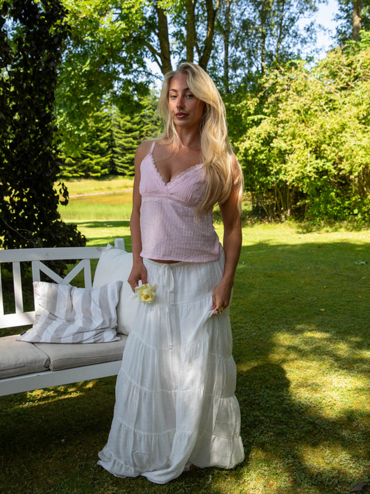 Nia strap top - Pink