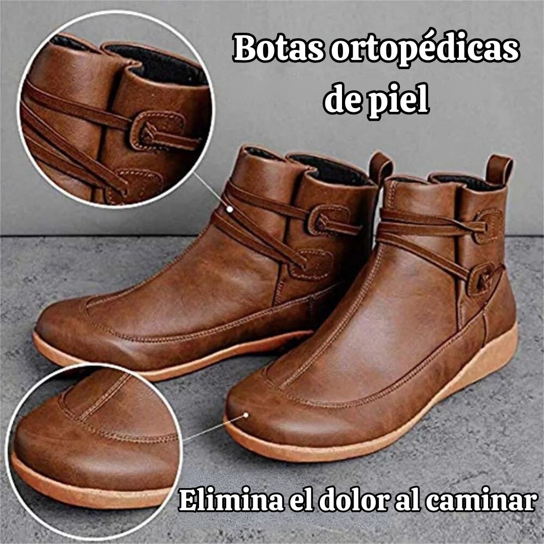 Botas de piel ortopƩdicas EaseStep: Corrige tu postura con una bota de calidad