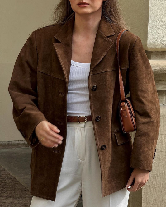Clara - Blazer de ante