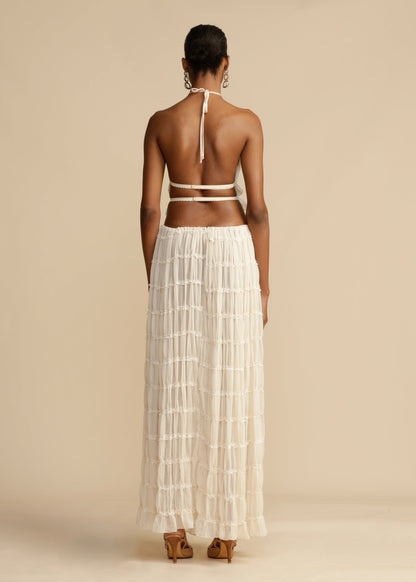 Conjunto de Top Halter y Falda Juliette