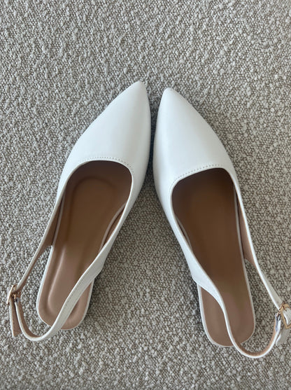 Anna ballerina - White