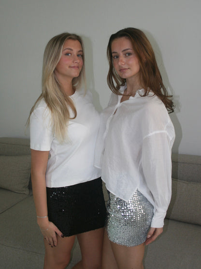 Sigrid glitter top/bottom - Black