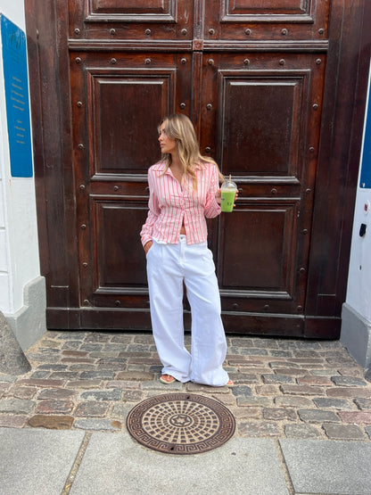 Esme baggy jeans - White