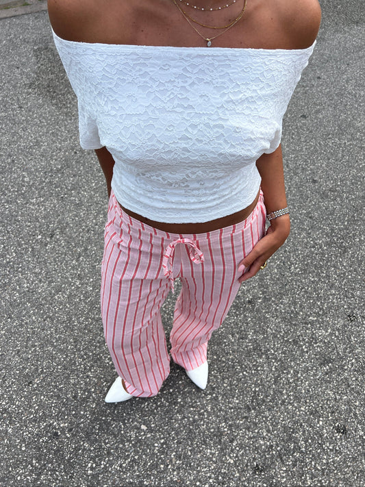 Olivia ballerina - White