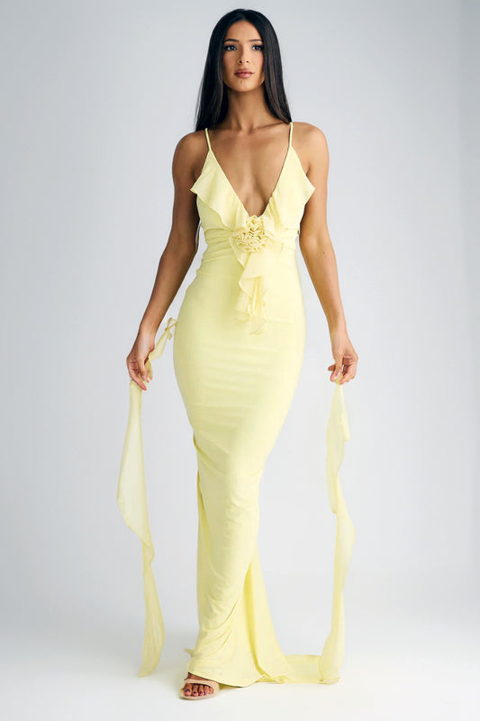 ANNA-Vestido largo