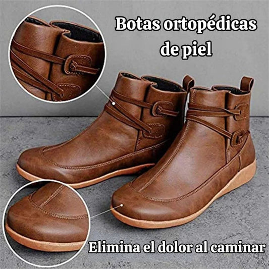 Botas de piel ortopédicas EaseStep: Corrige tu postura con una bota de calidad