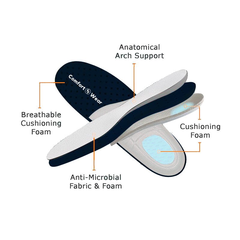 Zapatos con amortiguación elástica Ortho