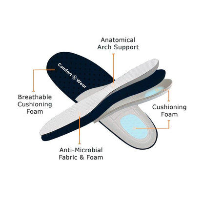 Zapatos con amortiguación elástica Ortho